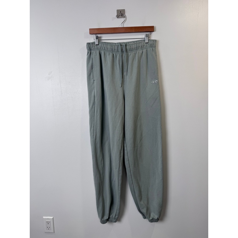 Alo Yoga Women Sage Green Accolade Sweatpants Joggers Size Small